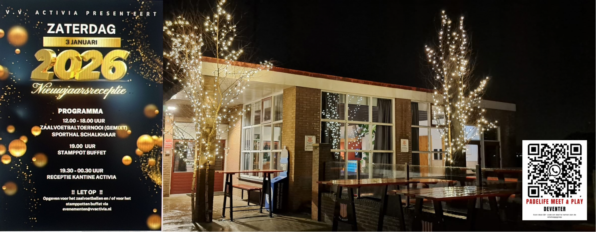 Activia wenst iedereen fijne feestdagen en een sportief 2026!