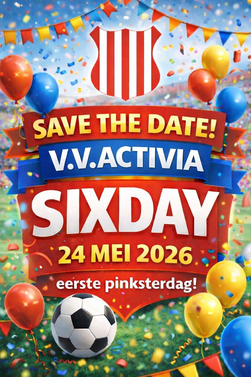 Save the date: Activia Six‑Day – 24 mei