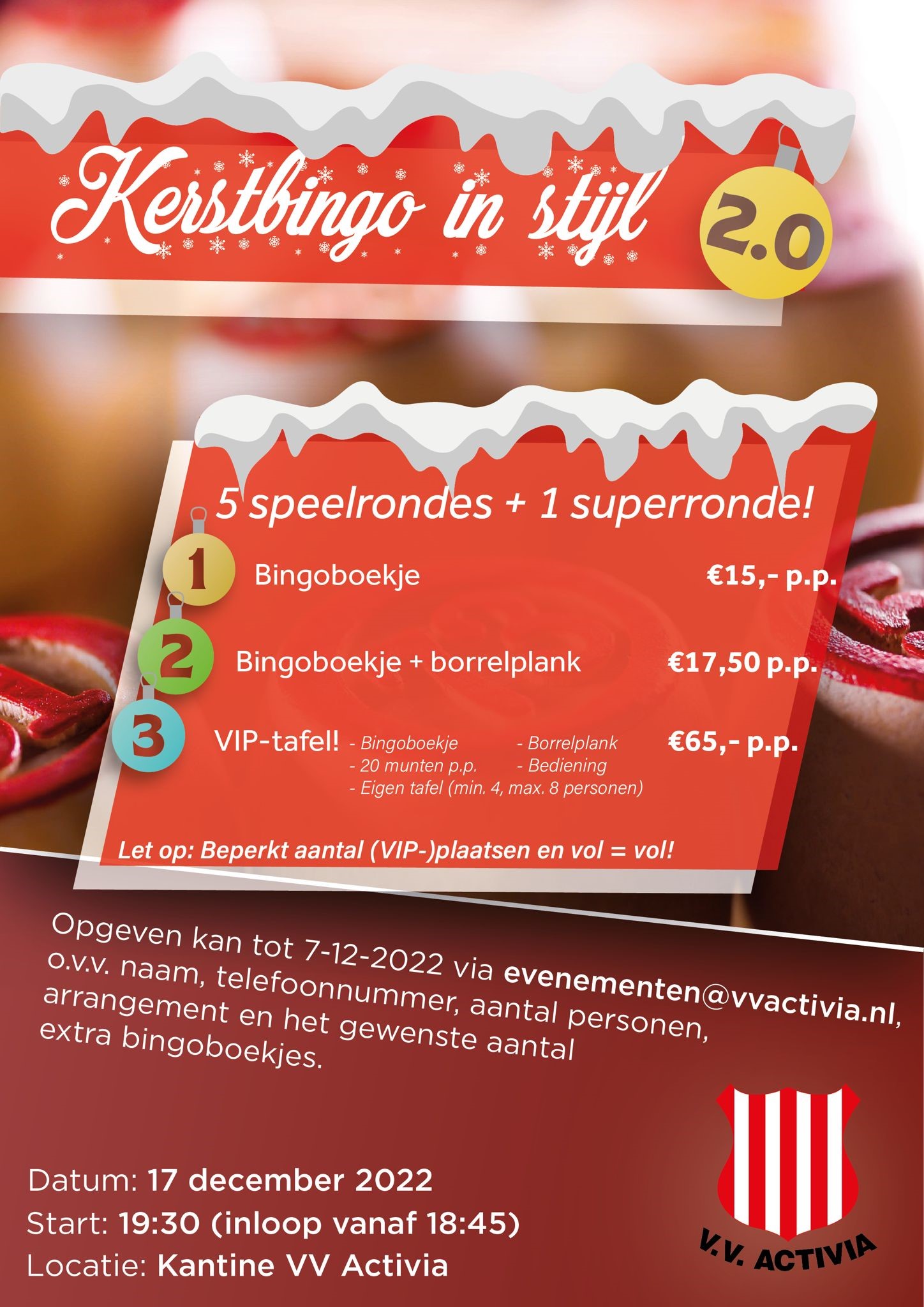 Kerstbingo in stijl