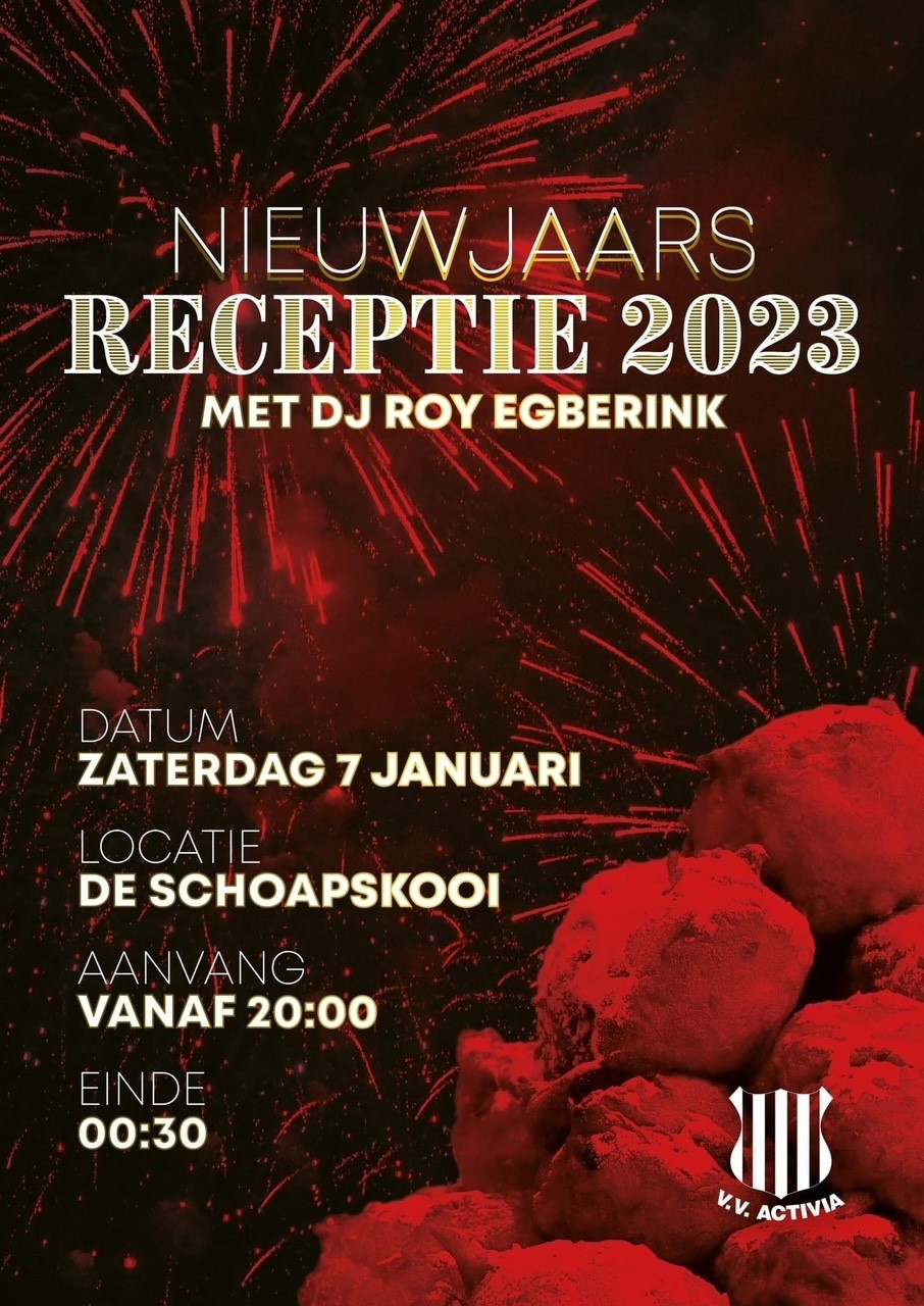 Nieuwjaarsreceptie 2023