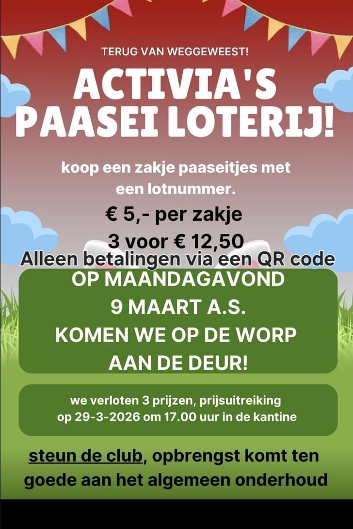 Activia komt maandag langs met Paaseitjes! 🐣🍫