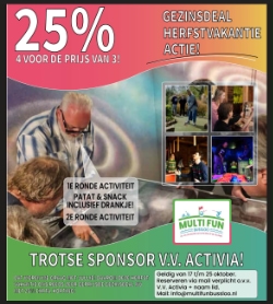 Actie van Multifun